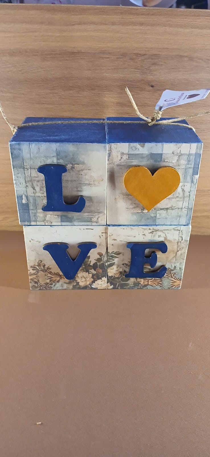 Mdf Caixa Mdf Decorada Natural Mdf Unico - Produtos MDF