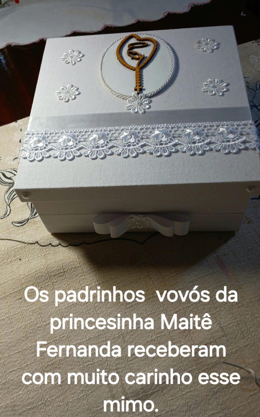 Mdf Caixa Mdf Decorada Natural Mdf Unico - Produtos MDF