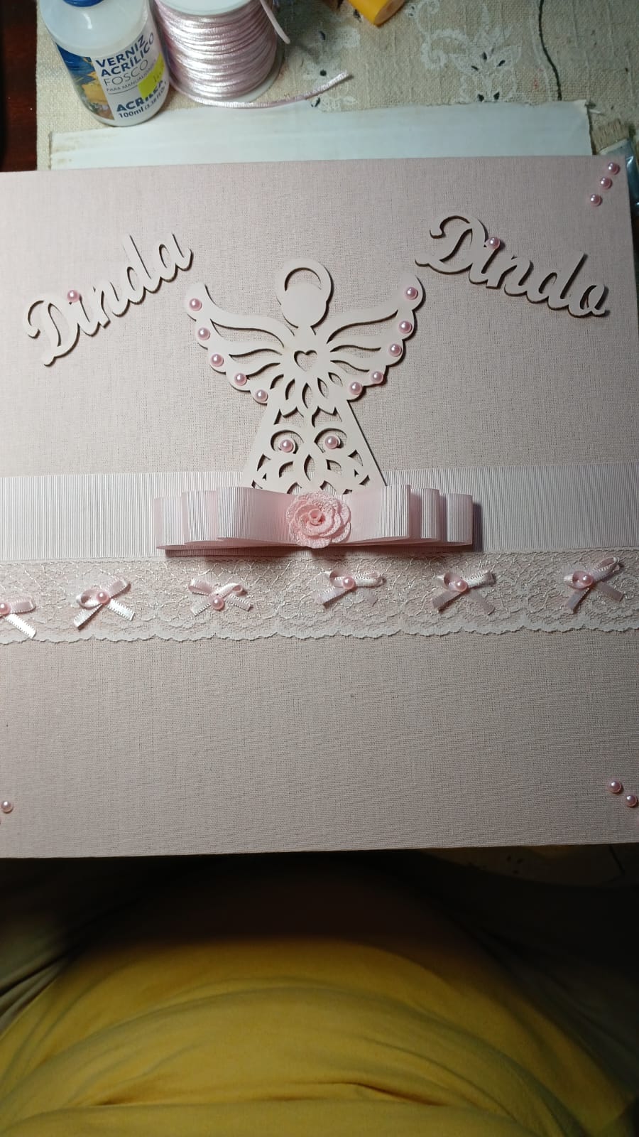 Mdf Caixa Mdf Decorada Natural Mdf Unico - Produtos MDF