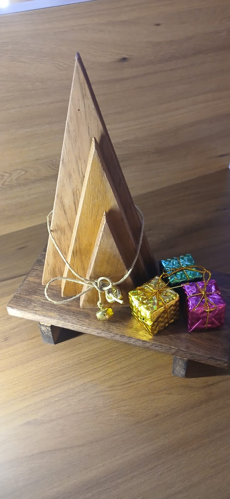 Natal Arvore Natal Mdf Presentes Natural Mdf Unico - Natal