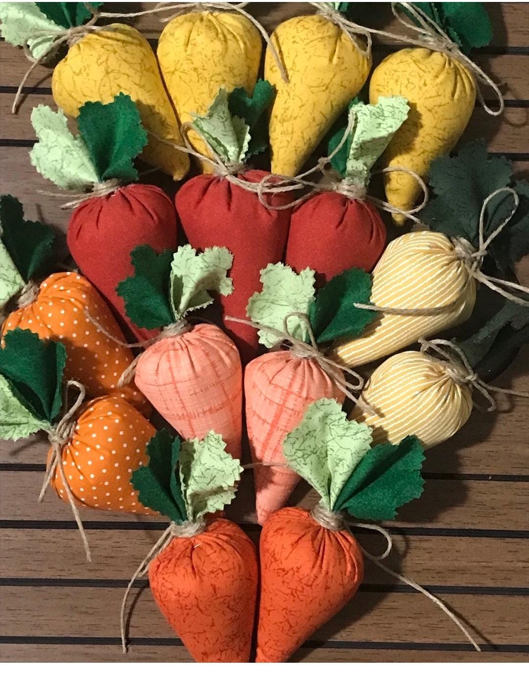 Pascoa Cenouras Tecido Coloridas Colorido Unico - Páscoa