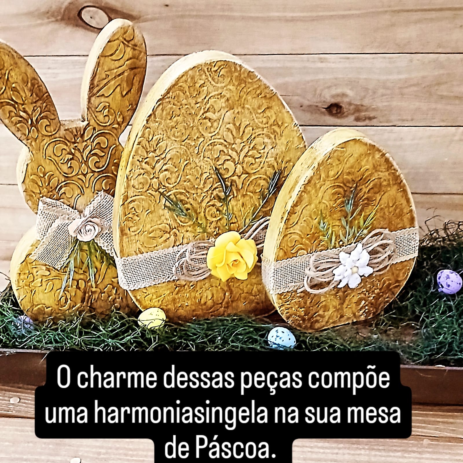 Pascoa Decoracao Pascoa Coelho Colorido Unico - Páscoa