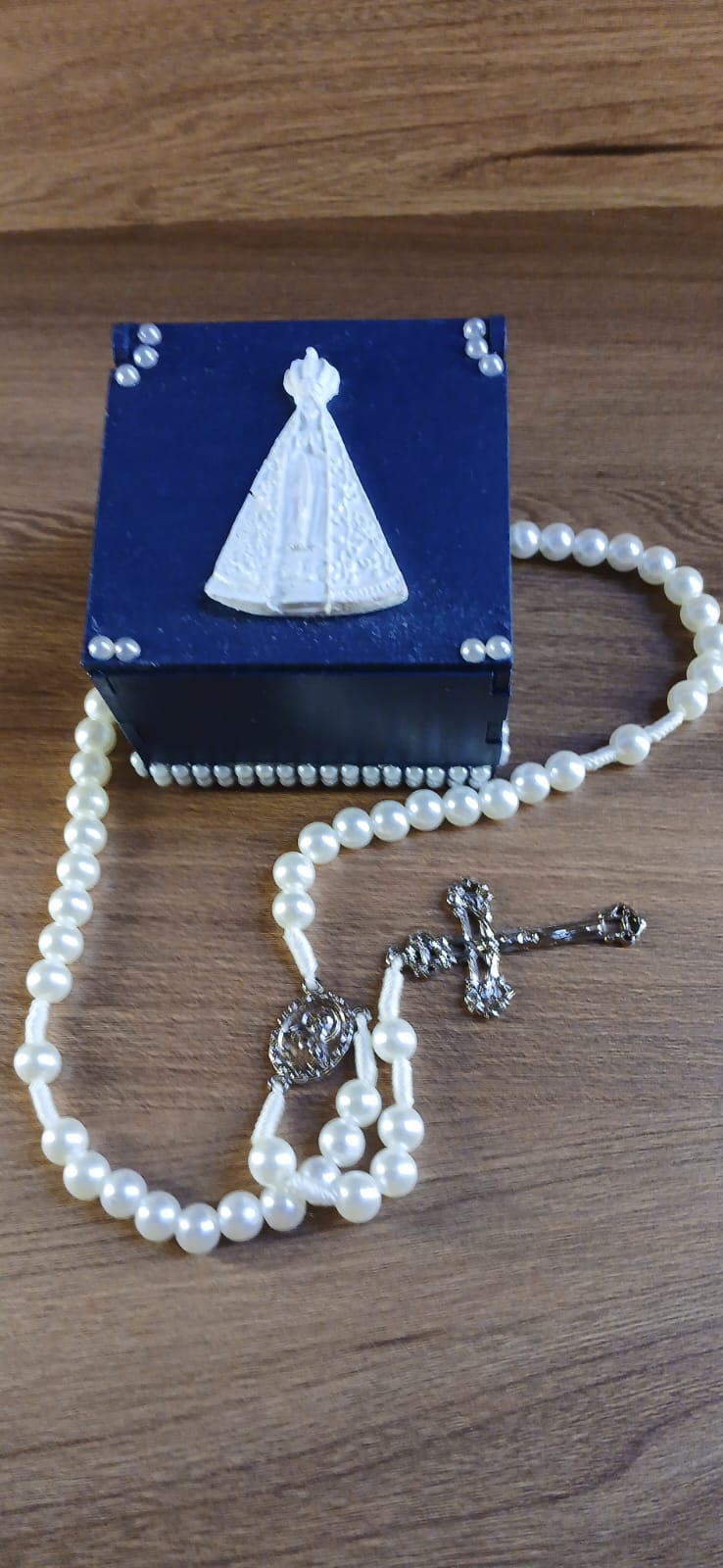 Santos Gesso Anjo Gesso Branco Dourado Unico - Santos de Gesso