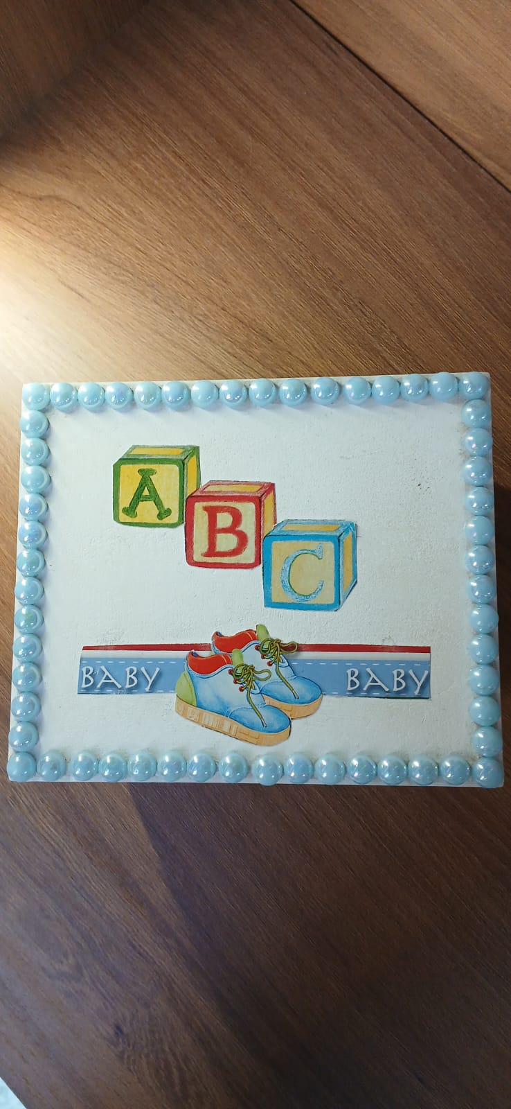 Santos Gesso Pomba Divino Perolas Branco Unico - Santos de Gesso